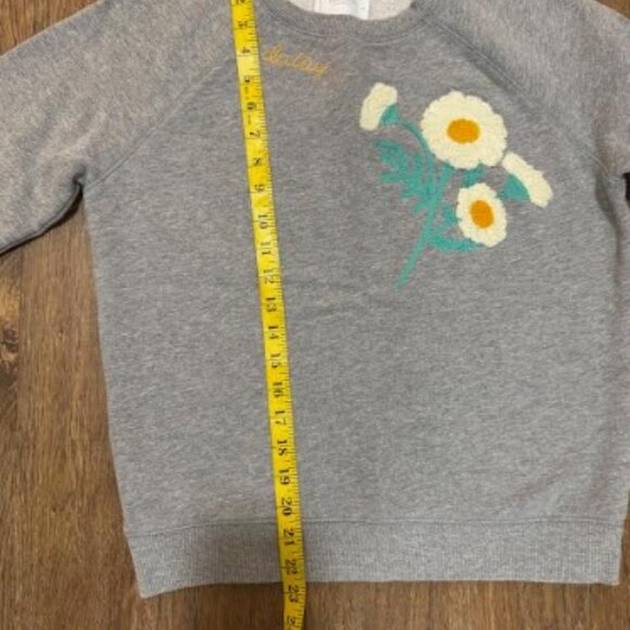 Lucky Brand Women's Long Sleeve Crew Neck Daisy Fresh Sweatshirt - Picture 7 of 14